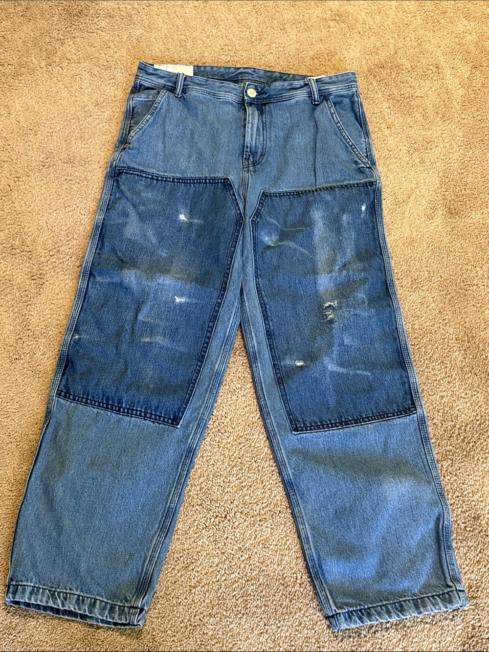 H&M Loose Fit Carpenter Pants